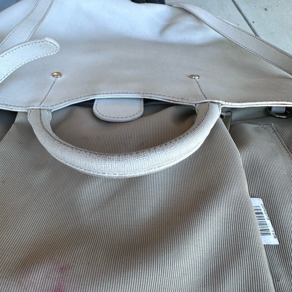 Furla Cream Tote Bag - Picture 14 of 16